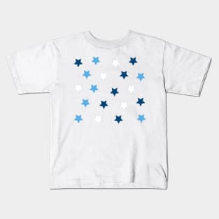 Blue Stars Kids T-Shirt